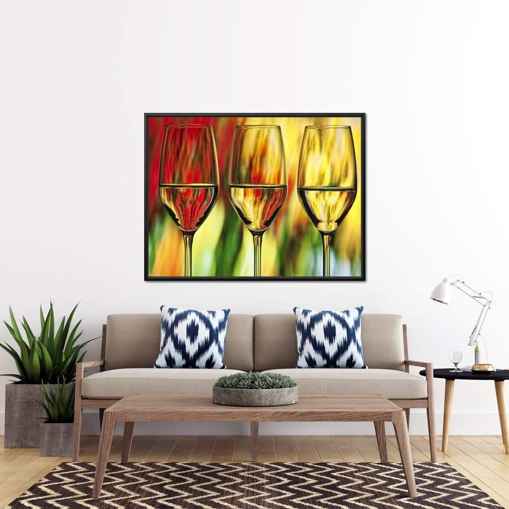 Multicolor Wine Glass