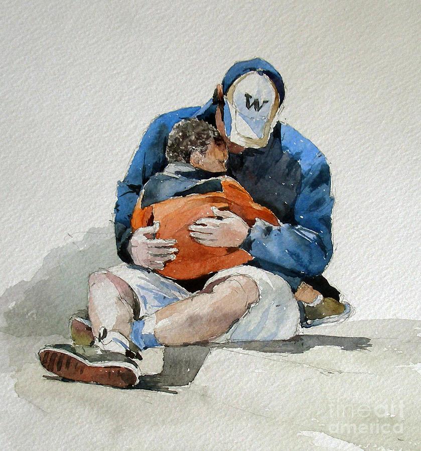 Father And Son - DIY Painting By Numbers Kit