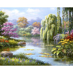 Nature's View Lake - DIY Painting By Numbers Kit