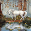 White Unicorn - DIY Painting By Numbers Kit