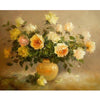 Yellow Roses In Basket - DIY Painting By Numbers Kit