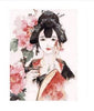 A Beautiful Geisha - DIY Painting By Numbers Kit