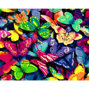 Fancy Butterflies - DIY Painting By Numbers Kit