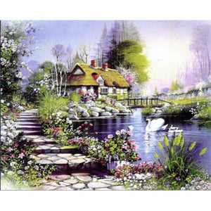 One Beautiful Village - DIY Painting By Numbers Kit