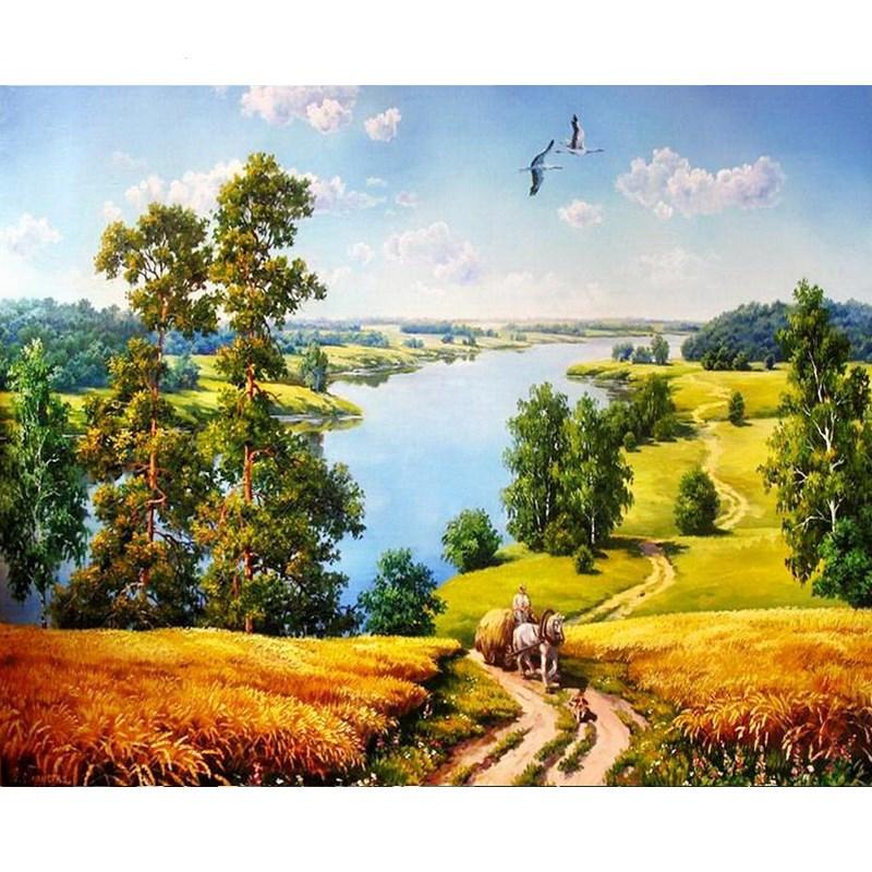 A Peaceful Place - DIY Painting By Numbers Kit