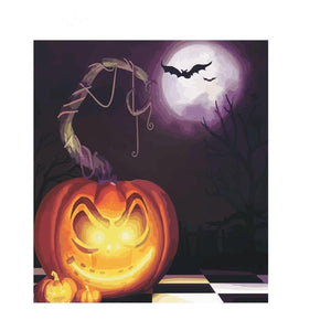 Halloween Night - DIY Painting By Numbers Kit