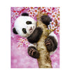 Cute Panda On Tree - DIY Painting By Numbers Kit