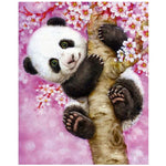 Panda Perched - DIY Painting By Numbers Kit