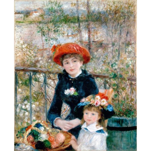 Two Sisters (On The Terrace) - August Renoir DIY Painting By Numbers Kit