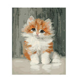 Cute Little Kitten - DIY Painting By Numbers Kit