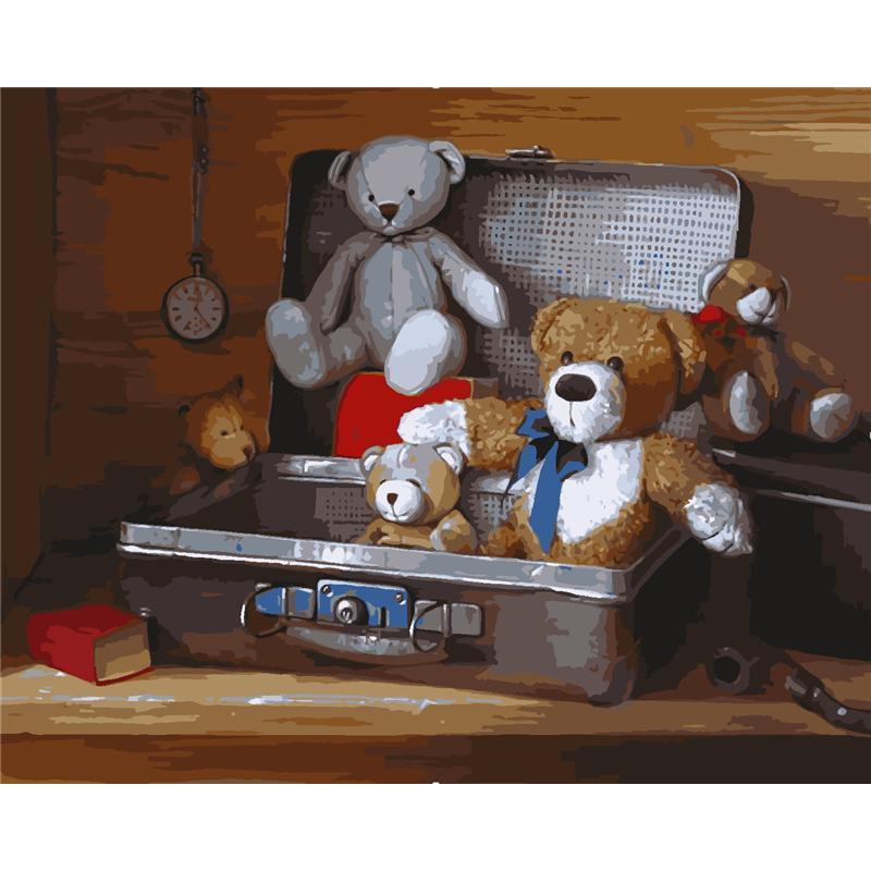 Toy Box - DIY Painting By Numbers Kit