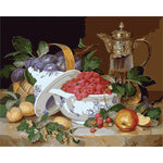 Fruit Still Life - DIY Painting By Numbers Kit