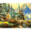 A Castle House - DIY Painting By Numbers Kit