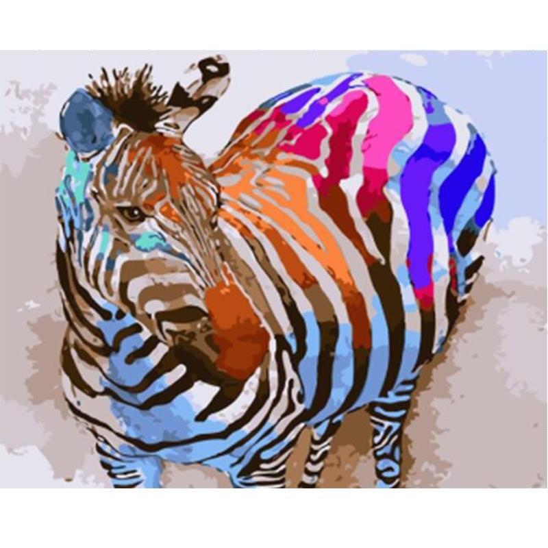 Magical Zebra - DIY Painting By Numbers Kits