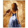 Violin Girl - DIY Painting By Numbers Kits