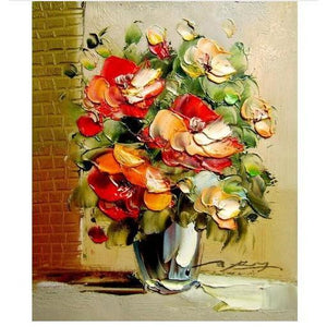 Flowers From Paradise - DIY Painting By Numbers Kit