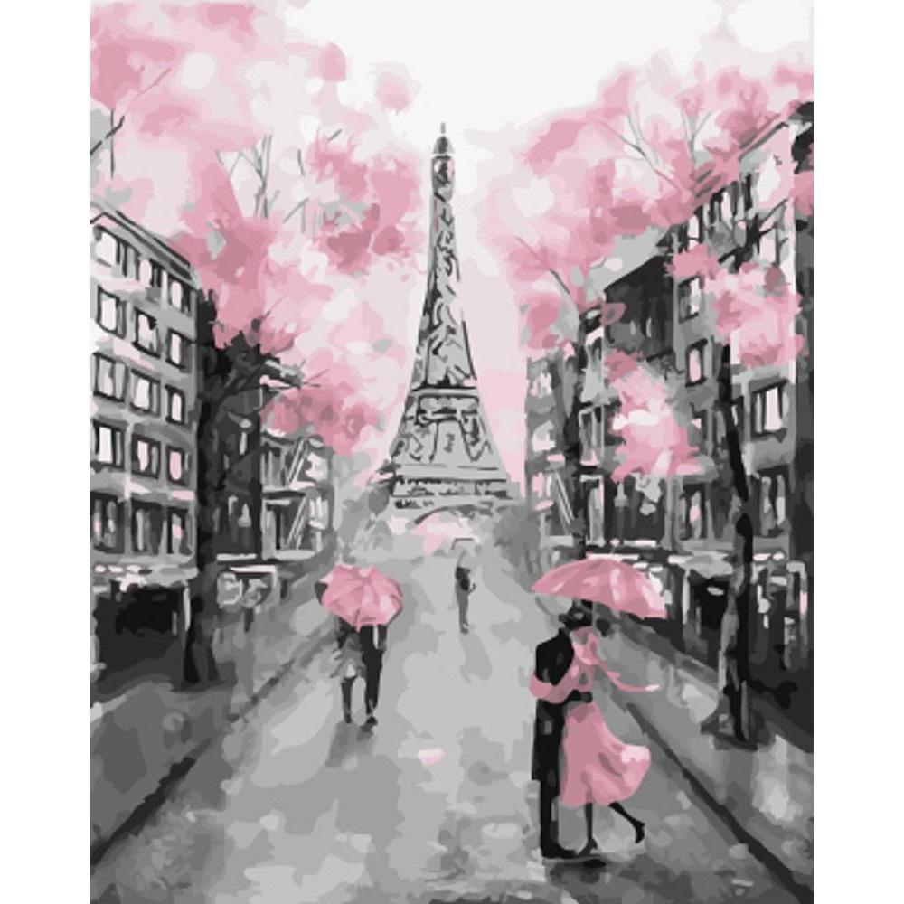 Lovely Paris - DIY Painting By Numbers Kit