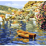 Shoot for the Boat - DIY Painting By Numbers Kit