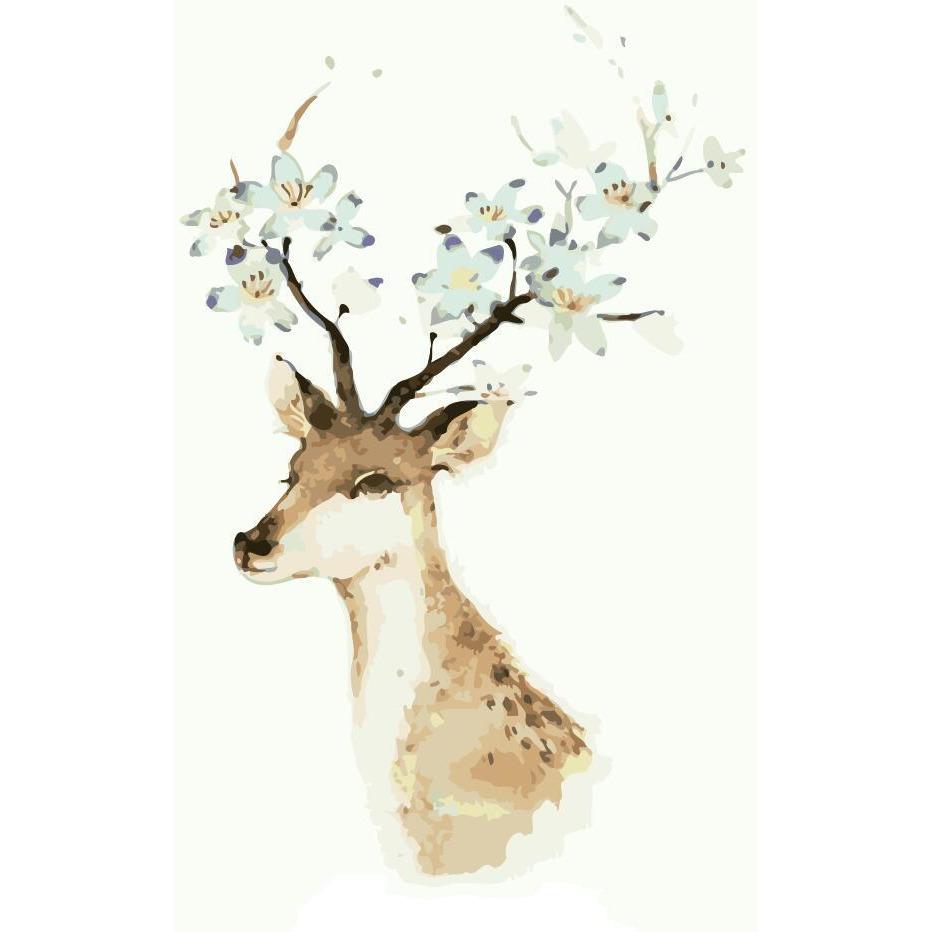 Cheeky Deer - DIY Painting By Numbers Kit