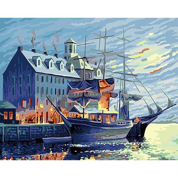 Sails Up - DIY Painting By Numbers Kit