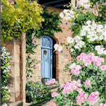 Rose Garden Door - DIY Painting By Numbers Kit