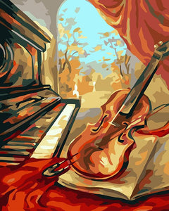 Music Painting - DIY Painting By Numbers Kit