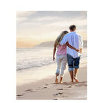 Beachside Couple - DIY Painting By Numbers Kit