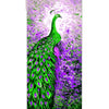 Green Peacock - DIY Painting By Numbers Kit