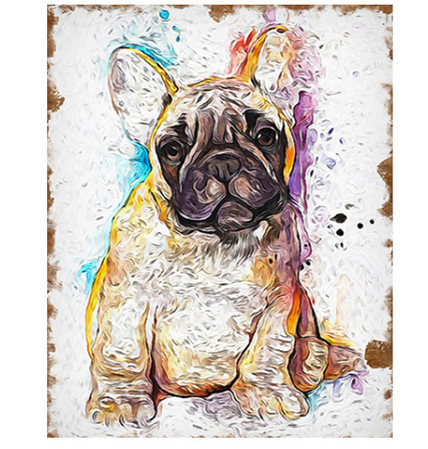 French Bull - DIY Painting By Numbers Kit