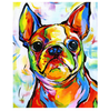 Sad Dog Colors- DIY Painting By Numbers Kit