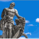 Greek Sculpture and Blue Sky - DIY Painting By Numbers Kit