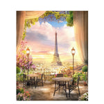 Lit Evening In Paris - DIY Painting By Numbers Kit