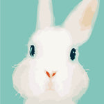 White Bunny - DIY Painting By Numbers Kit