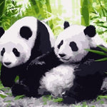 Panda Love - DIY Painting By Numbers Kit