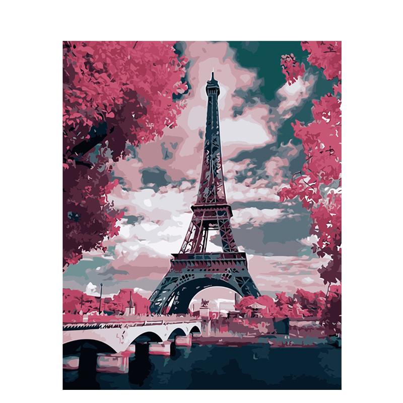 Eiffel Elegance - DIY Painting By Numbers Kit