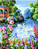 Swans & Roses - DIY Painting By Numbers Kit