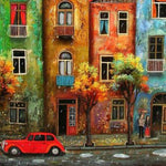 Rain & City Roads - DIY Painting By Numbers Kit