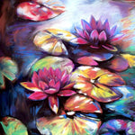 Lotus Lights - DIY Painting By Numbers Kit