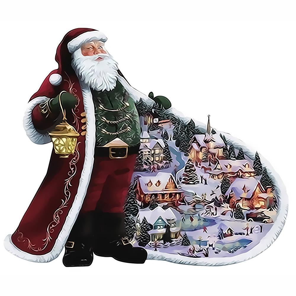 Santa World - DIY Painting By Numbers Kit