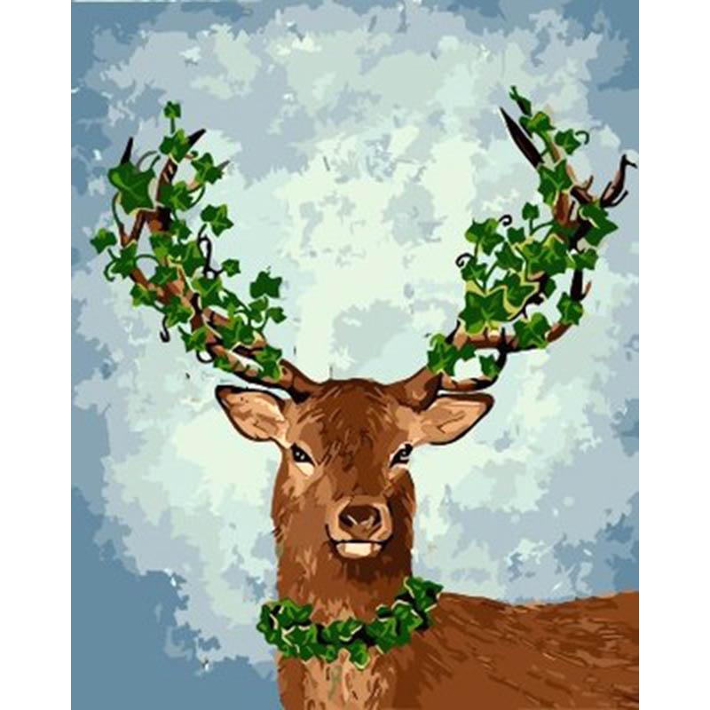 Deer Nature - DIY Painting By Numbers Kit