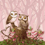 Owls in the Forest - DIY Painting By Numbers Kit