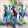 Running Horse Colors - DIY Painting By Numbers Kit