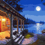 Moonlit Night - DIY Painting By Numbers Kit