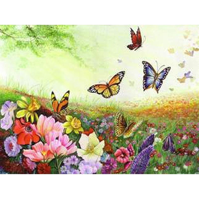 Butterflies Flutterby - DIY Painting By Numbers Kits