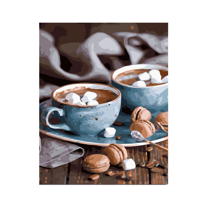 Coffee & Cookies - DIY Painting By Numbers Kit