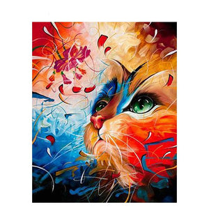 Mystic Cat - DIY Painting By Numbers Kit