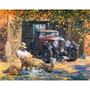 Man and a Car - DIY Painting By Numbers Kits