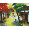 Colors Of The Village - DIY Painting By Numbers Kit