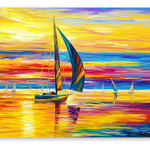 Sailboat Sunset - DIY Painting By Numbers Kit