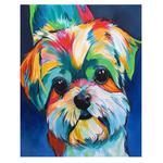 Cute Shih Tzu - DIY Painting By Numbers Kit